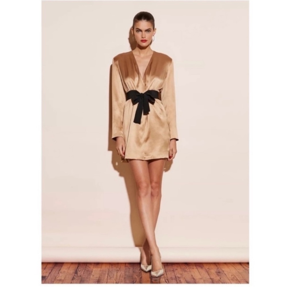 Fleur Du Mal Sash Dress